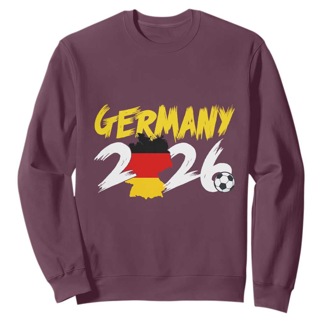 Deutschland Flag German Pride Sweatshirt Germany Soccer Lover Football Fans