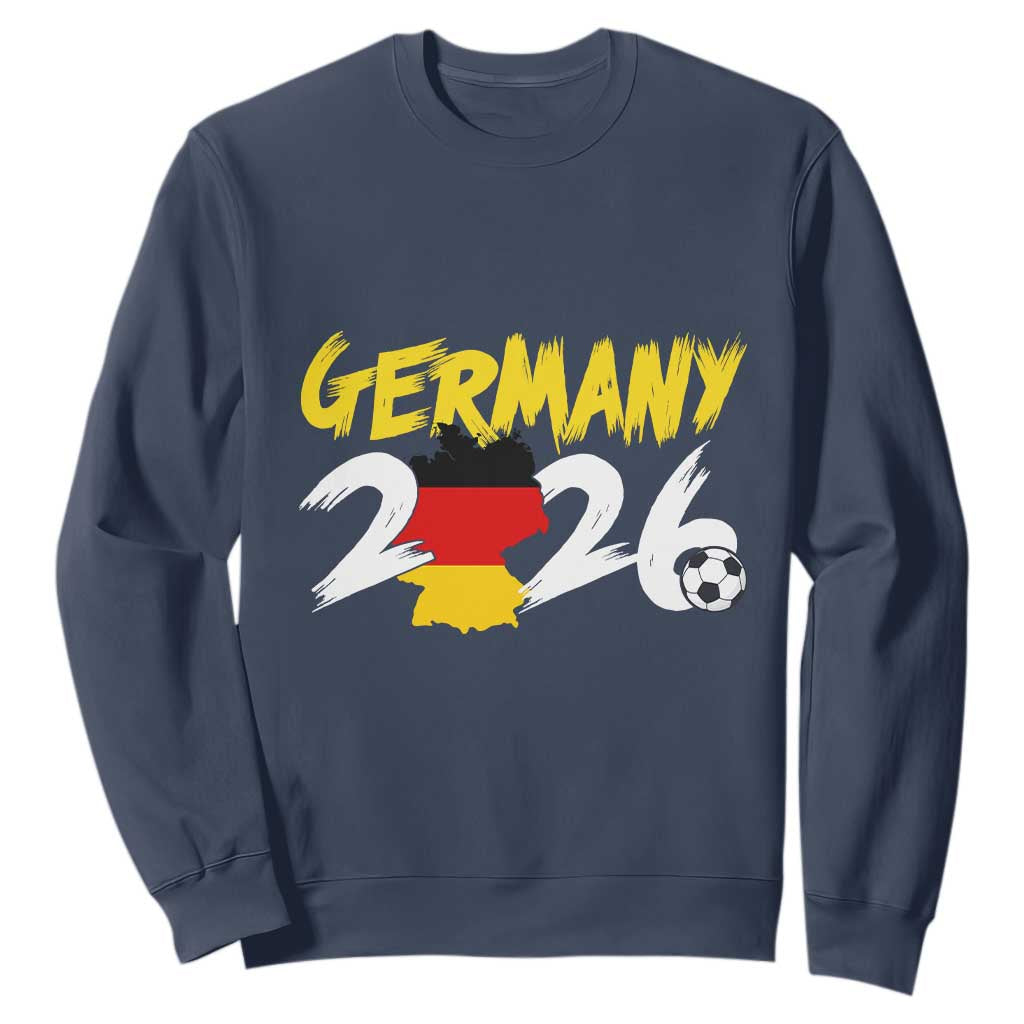 Deutschland Flag German Pride Sweatshirt Germany Soccer Lover Football Fans
