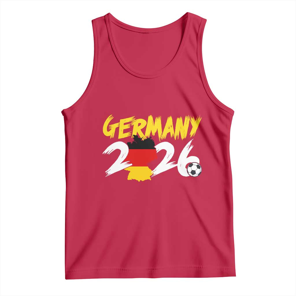 Deutschland Flag German Pride Tank Top Germany Soccer Lover Football Fans