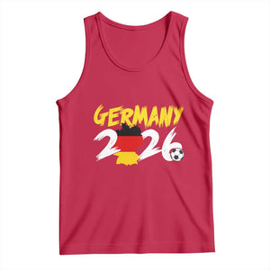 Deutschland Flag German Pride Tank Top Germany Soccer Lover Football Fans