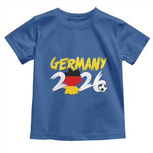 Deutschland Flag German Pride Toddler T Shirt Germany Soccer Lover Football Fans