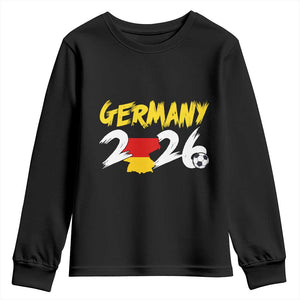 Deutschland Flag German Pride Youth Sweatshirt Germany Soccer Lover Football Fans