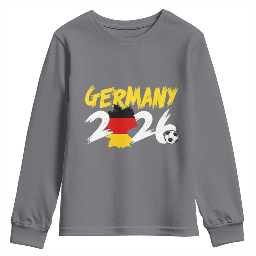 Deutschland Flag German Pride Youth Sweatshirt Germany Soccer Lover Football Fans