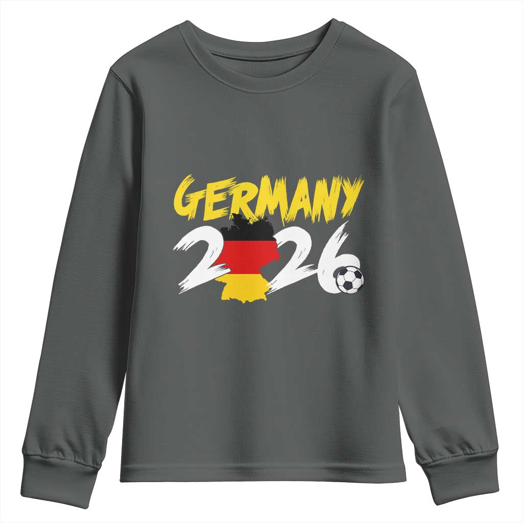 Deutschland Flag German Pride Youth Sweatshirt Germany Soccer Lover Football Fans