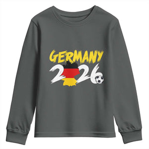 Deutschland Flag German Pride Youth Sweatshirt Germany Soccer Lover Football Fans