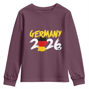 Deutschland Flag German Pride Youth Sweatshirt Germany Soccer Lover Football Fans