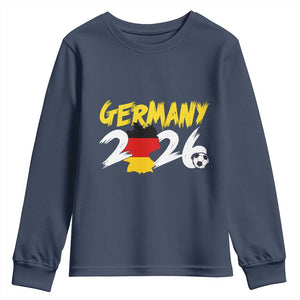 Deutschland Flag German Pride Youth Sweatshirt Germany Soccer Lover Football Fans