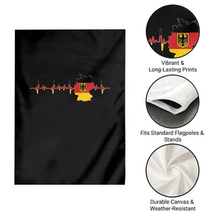 Deutschland Flag Eagle Vintage German Heritage Pride Garden Flag TS14 Print Your Wear