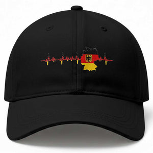 Deutschland Flag Eagle Vintage German Heritage Pride Baseball Cap
