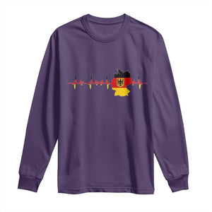 Deutschland Flag Eagle Vintage German Heritage Pride Long Sleeve Shirt