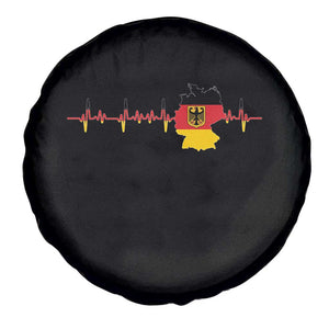 Deutschland Flag Eagle Vintage German Heritage Pride Spare Tire Cover TS14 Print Your Wear