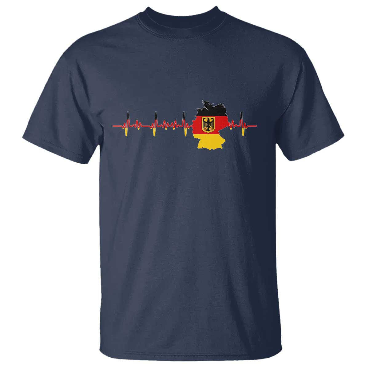 Deutschland Flag Eagle Vintage German Heritage Pride T Shirt