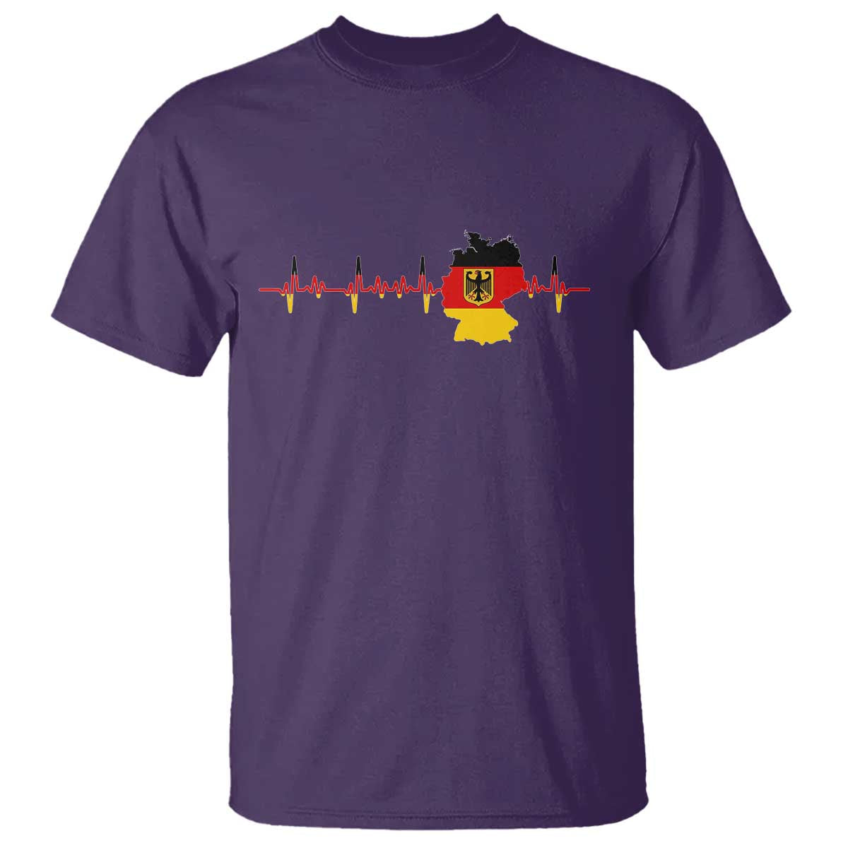 Deutschland Flag Eagle Vintage German Heritage Pride T Shirt