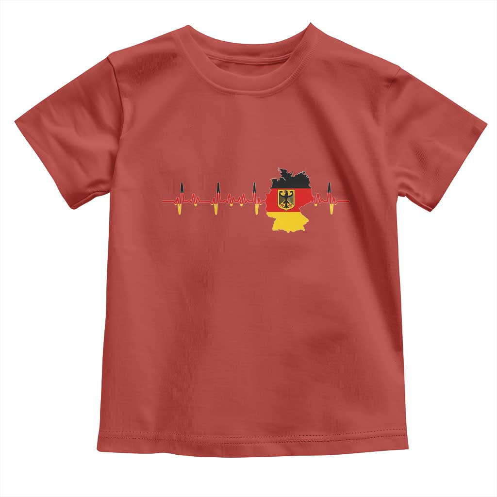 Deutschland Flag Eagle Vintage German Heritage Pride Toddler T Shirt