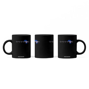 Germany Heartbeat EKG Deutschland Flag Map Coffee Mug TS14 Print Your Wear