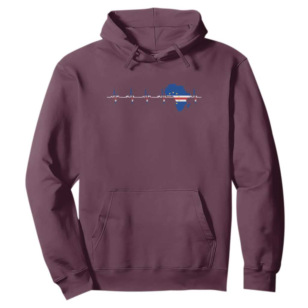 Germany Heartbeat EKG Deutschland Flag Map Hoodie