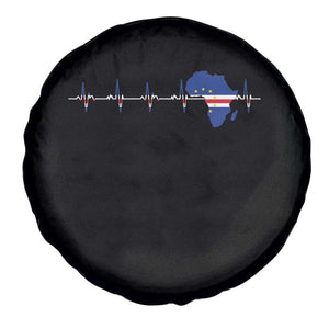 Germany Heartbeat EKG Deutschland Flag Map Spare Tire Cover TS14 Print Your Wear
