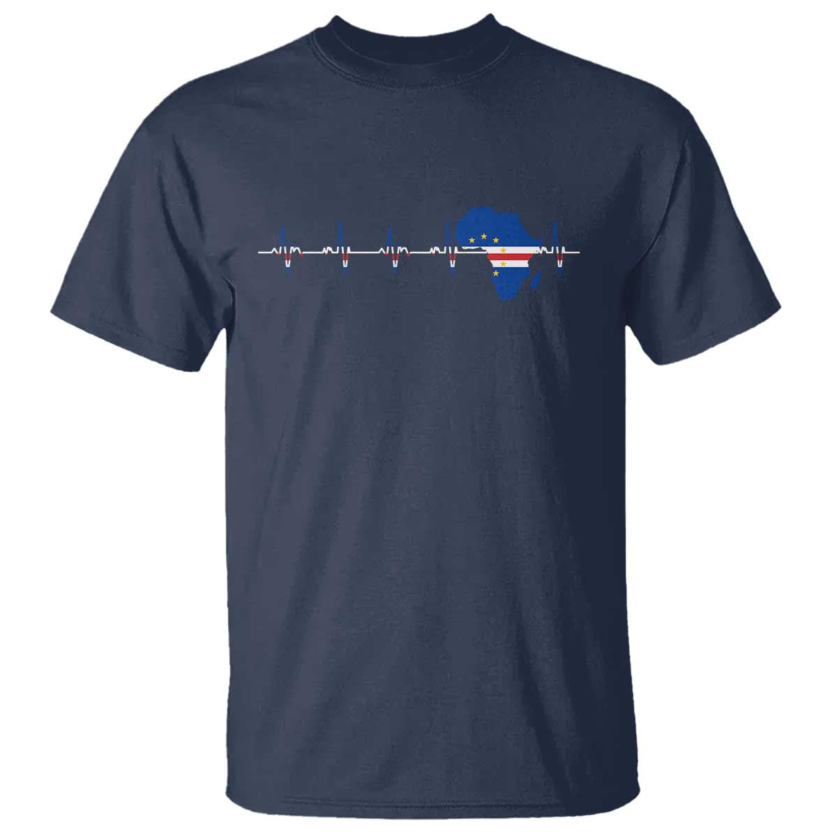 Germany Heartbeat EKG Deutschland Flag Map T Shirt
