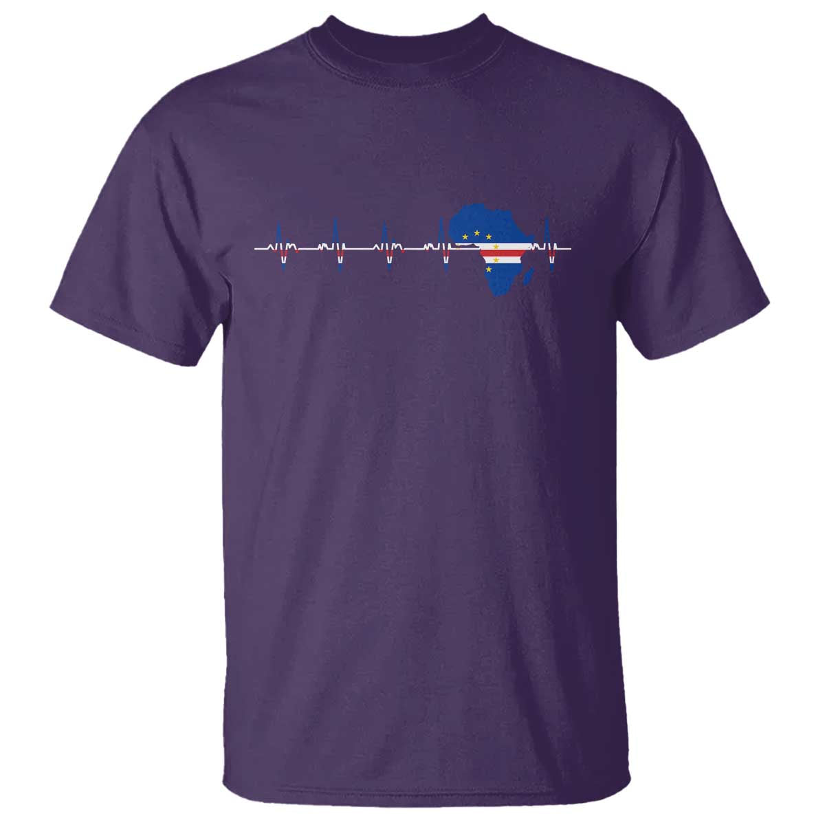 Germany Heartbeat EKG Deutschland Flag Map T Shirt