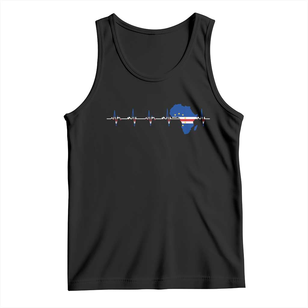 Germany Heartbeat EKG Deutschland Flag Map Tank Top TS14 Black Print Your Wear