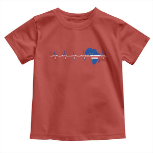 Germany Heartbeat EKG Deutschland Flag Map Toddler T Shirt
