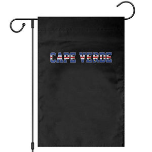 Cabo Verde Flag Cabo Verdean Pride Garden Flag TS14 Black Print Your Wear