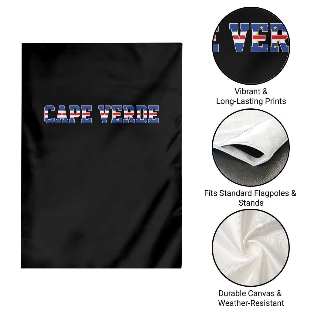 Cabo Verde Flag Cabo Verdean Pride Garden Flag TS14 Print Your Wear