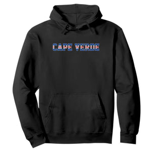 Cabo Verde Flag Cabo Verdean Pride Hoodie