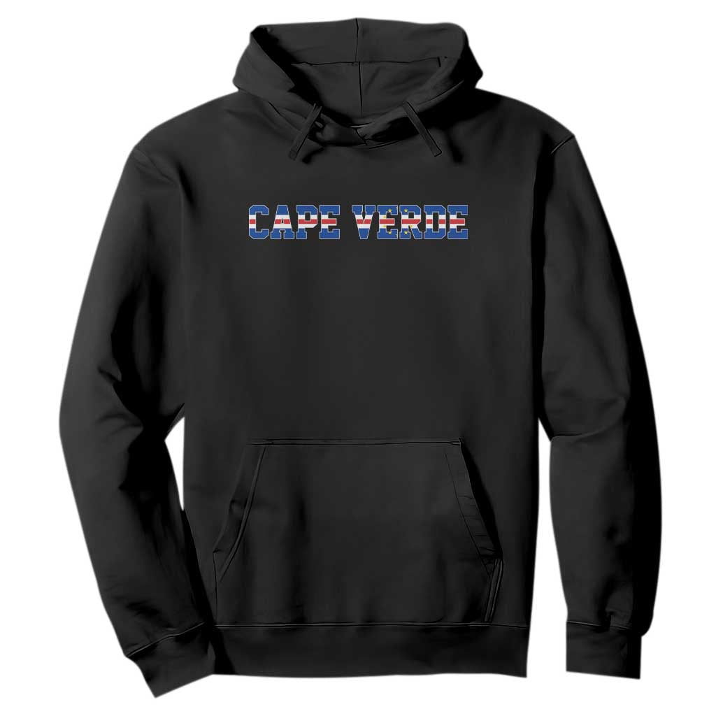 Cabo Verde Flag Cabo Verdean Pride Hoodie TS14 Black Print Your Wear