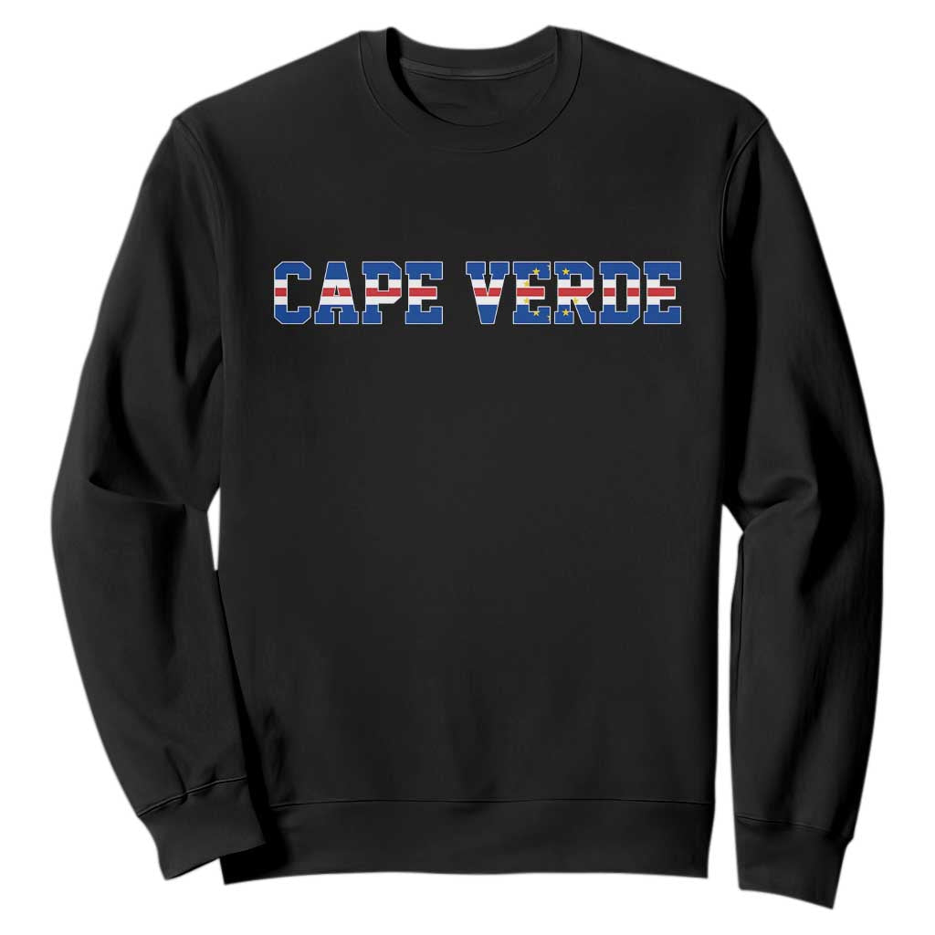 Cabo Verde Flag Cabo Verdean Pride Sweatshirt