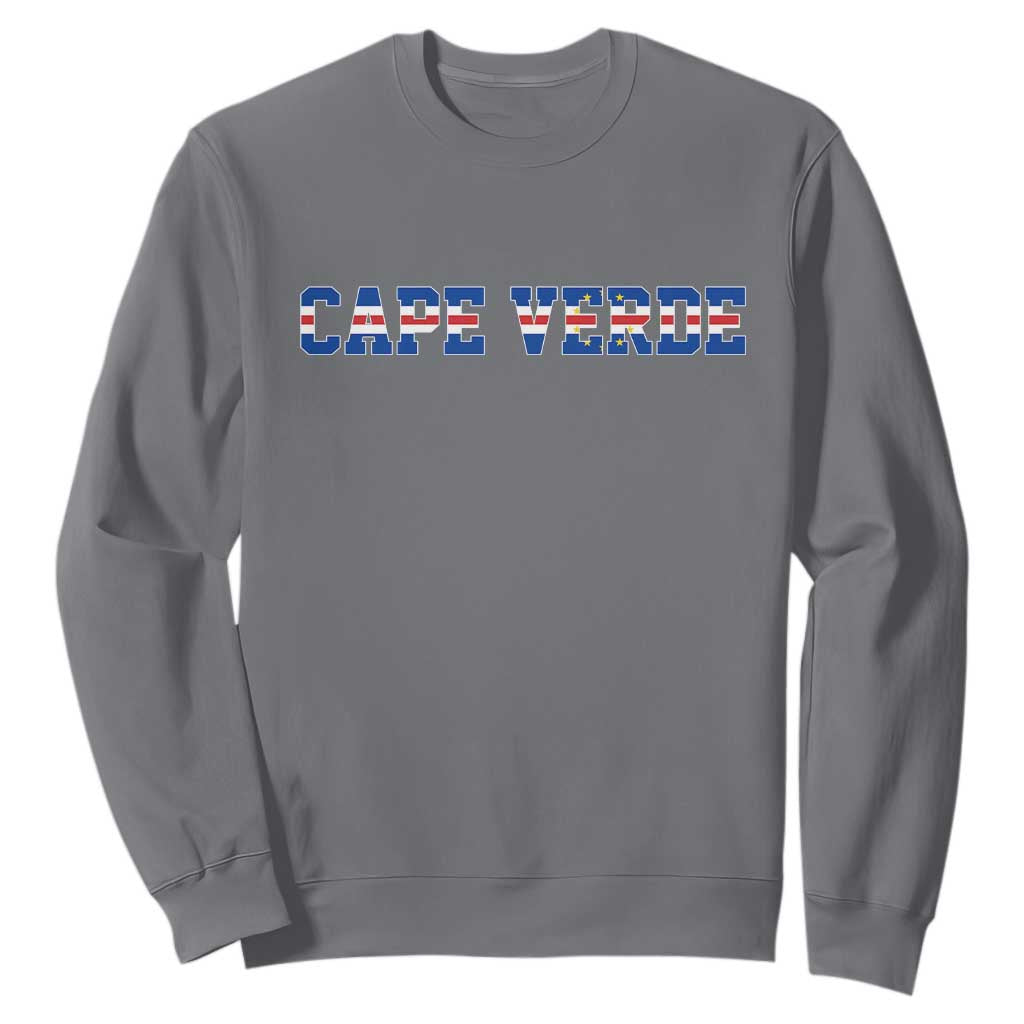 Cabo Verde Flag Cabo Verdean Pride Sweatshirt