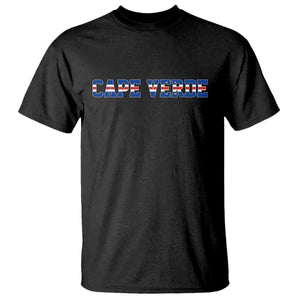 Cabo Verde Flag Cabo Verdean Pride T Shirt