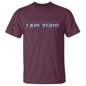 Cabo Verde Flag Cabo Verdean Pride T Shirt