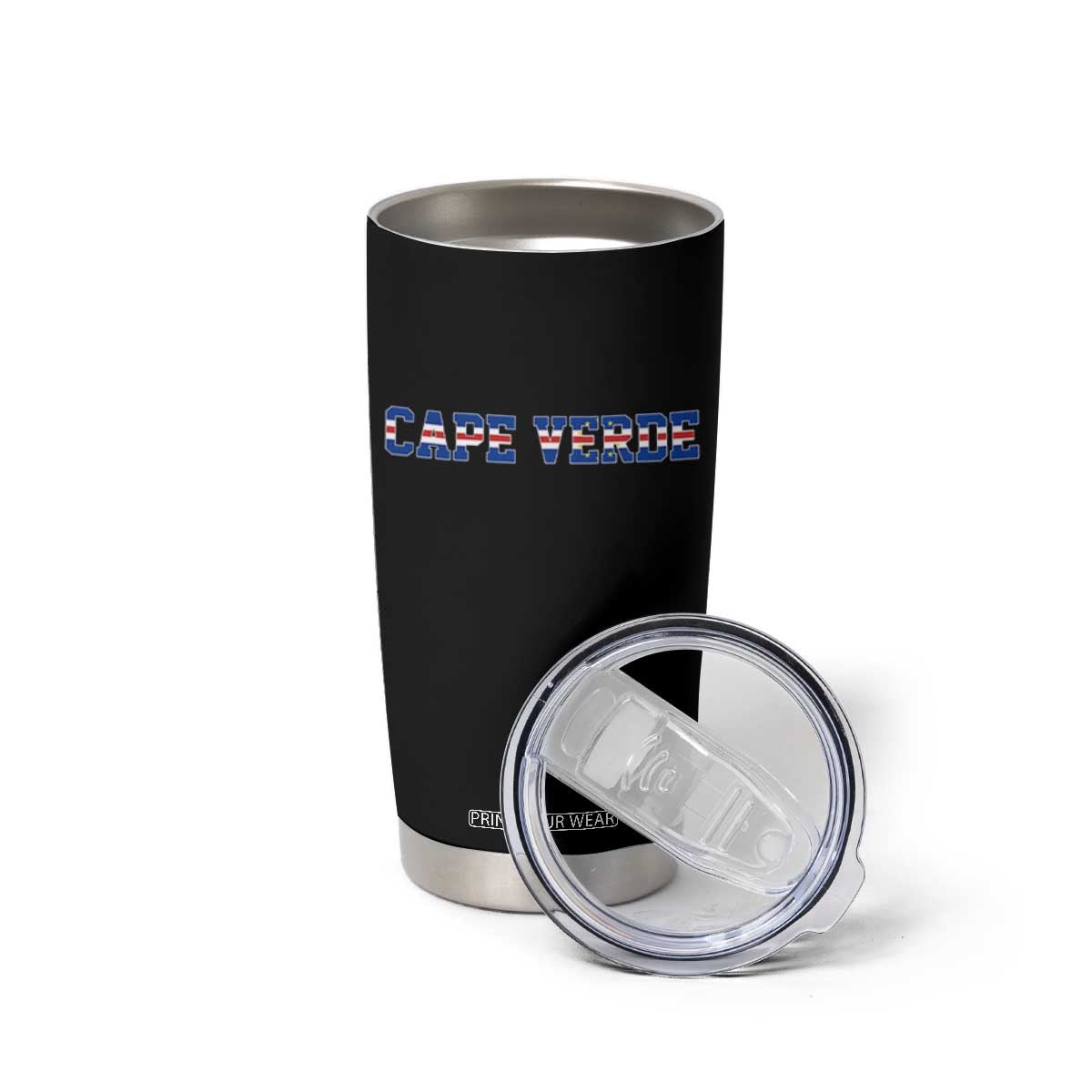Cabo Verde Flag Cabo Verdean Pride Tumbler Cup TS14 Print Your Wear