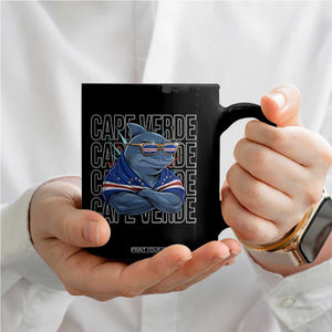 Cape Verde Flag Shark Cape Verdean Roots Cabo Verde Coffee Mug TS14 Print Your Wear
