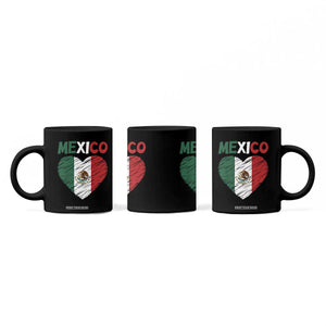 Mexican Flag Heart Mexico City Independence Day Gift Coffee Mug TS14 Print Your Wear
