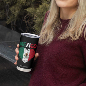 Mexican Flag Heart Mexico City Independence Day Gift Tumbler Cup TS14 Print Your Wear