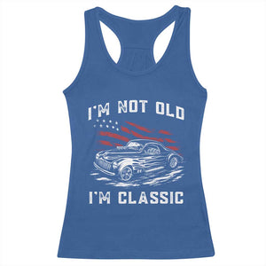 I'm Not Old I'm Classic Racerback Tank Top 1941 American Classic Hotrod TS14 Royal Blue Print Your Wear