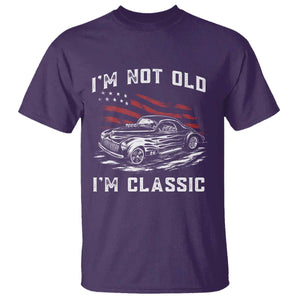 I'm Not Old I'm Classic T Shirt 1941 American Classic Hotrod TS14 Purple Print Your Wear
