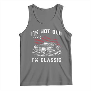 I'm Not Old I'm Classic Tank Top 1941 American Classic Hotrod TS14 Black Heather Print Your Wear