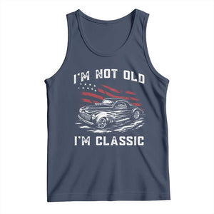 I'm Not Old I'm Classic Tank Top 1941 American Classic Hotrod TS14 Navy Print Your Wear