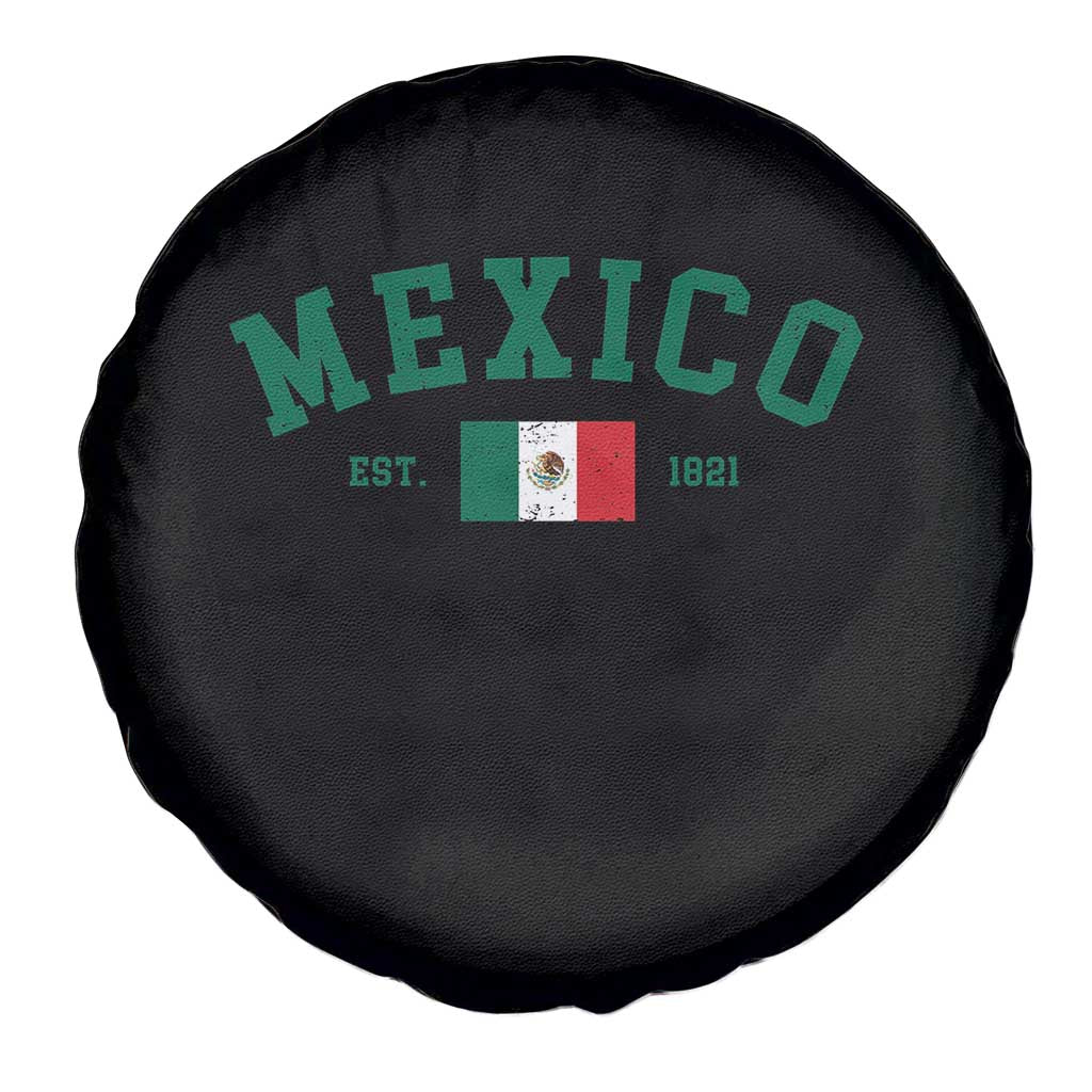 Mexico Mexican Flag Vintage Pride Spare Tire Cover TS14 Print Your Wear