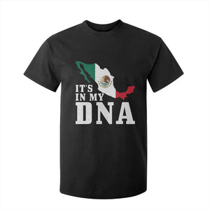 It's in My DNA Mexican Proud Hispanic Gift Mexico Flag T Shirt For Kid TS14 Black Print Your Wear