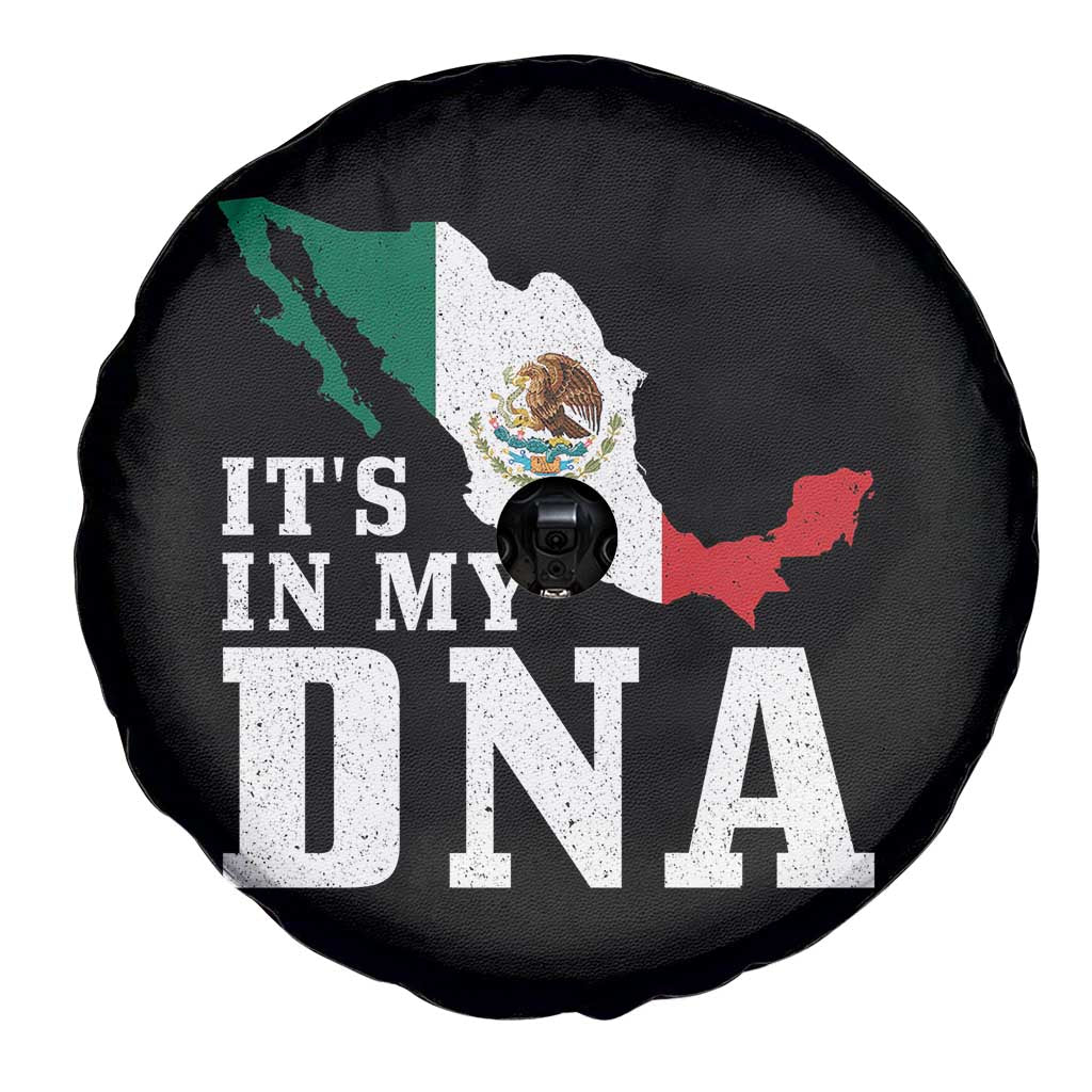 It's in My DNA Mexican Proud Hispanic Gift Mexico Flag Spare Tire Cover TS14 Print Your Wear