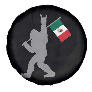 Bigfoot Rock On Hold Mexico Flag Sasquatch Believers Spare Tire Cover TS14 Print Your Wear