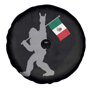 Bigfoot Rock On Hold Mexico Flag Sasquatch Believers Spare Tire Cover TS14 Print Your Wear