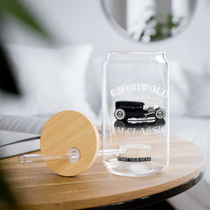 I'm Not Old I'm Classic Glass Can Traditional Hot Rod Sedan Tudor Fordor TS14 Print Your Wear