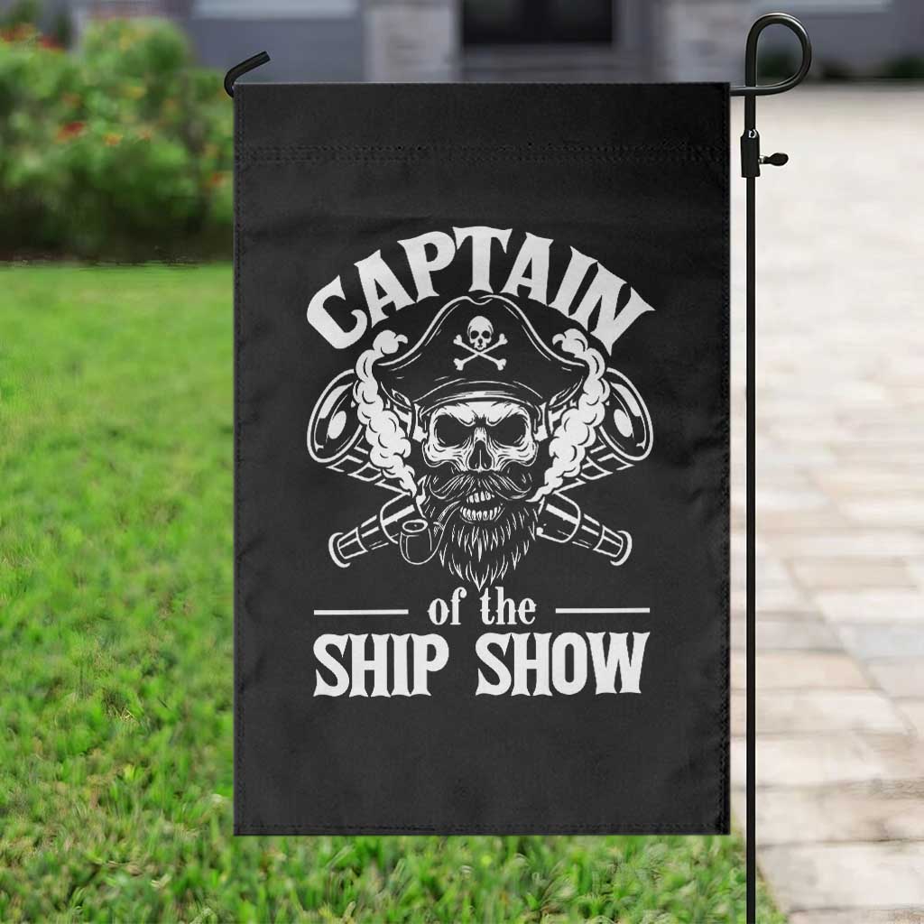 Funny Boat Captain Pun Garden Flag Captain Of The Ship Show TS14 Print Your Wear