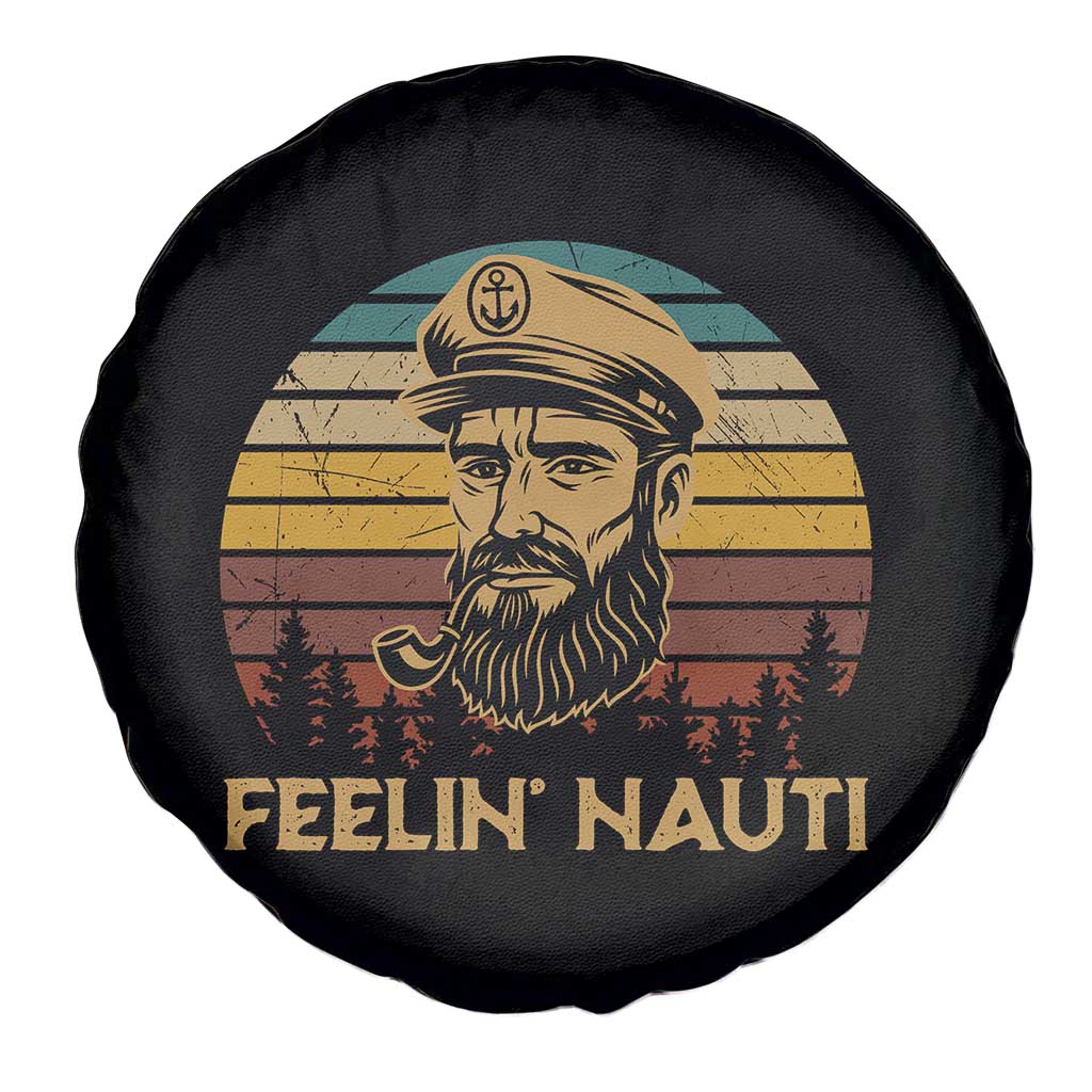Funny Sailing Boating Spare Tire Cover Feelin Nauti TS14 Print Your Wear
