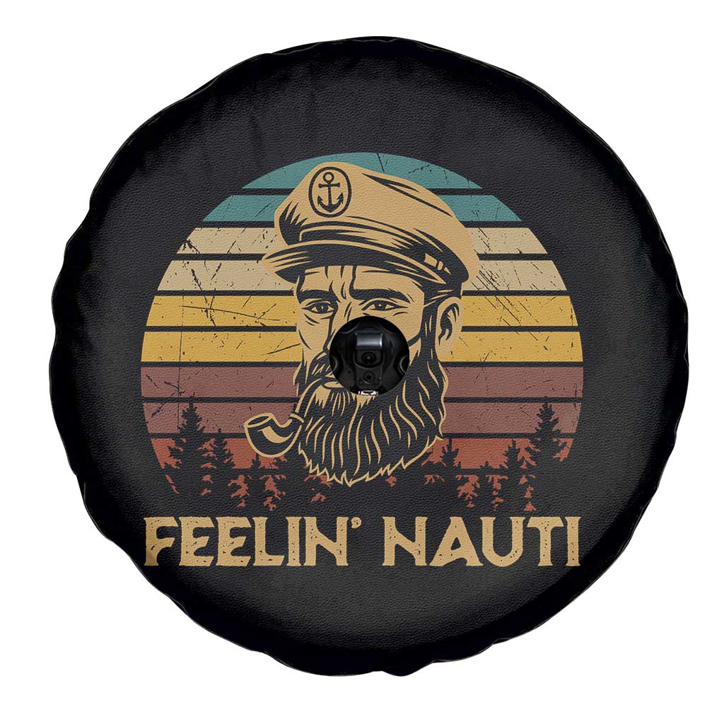 Funny Sailing Boating Spare Tire Cover Feelin Nauti TS14 Print Your Wear